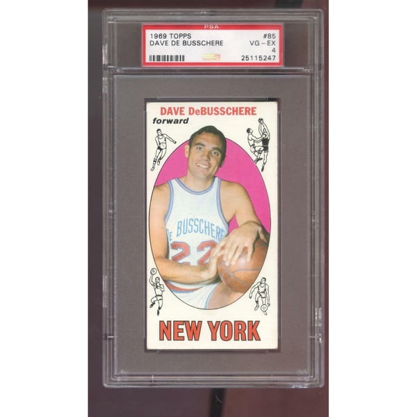 Dave Debusschere NBA Memorabilia, Dave Debusschere Collectibles 