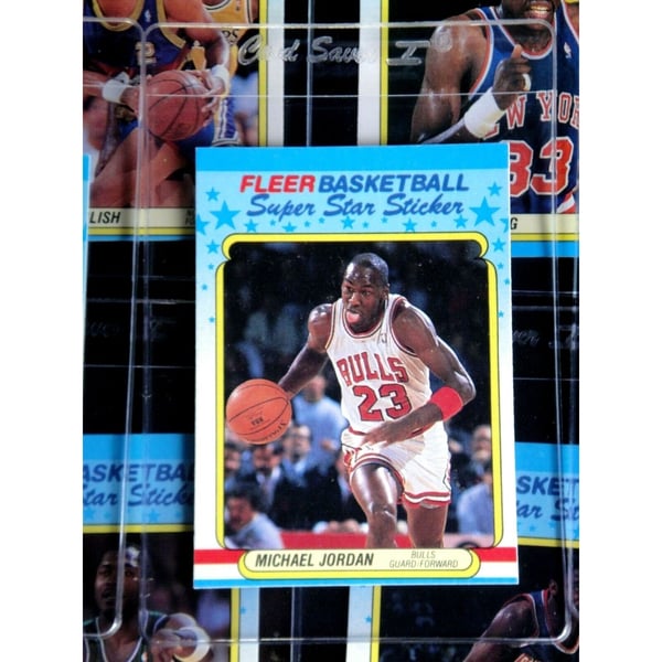 1988-89 Fleer Basketball Sticker Complete 11 Card Set Michael 