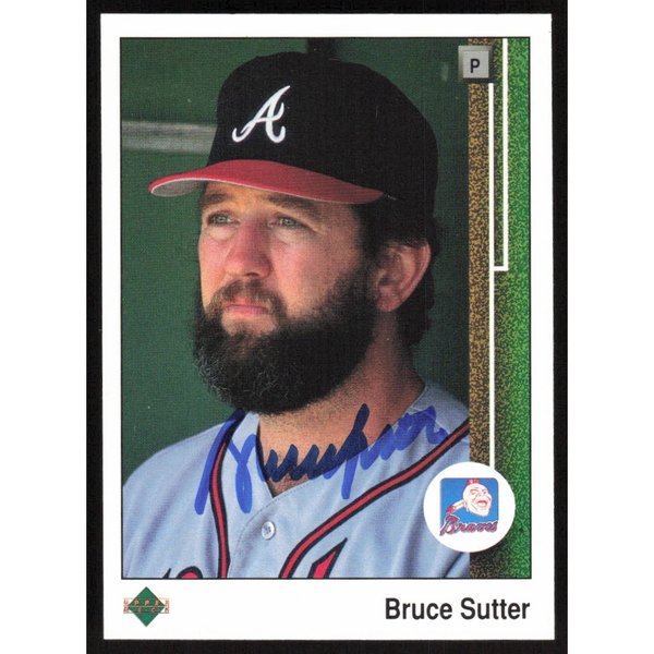 Bruce Sutter MLB Memorabilia, Bruce Sutter Collectibles, Verified 