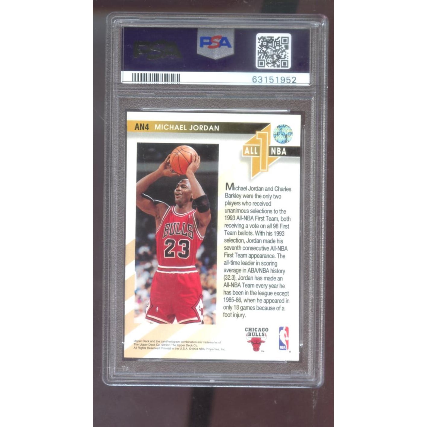 マイケルジョーダン Upper Deck NBA Michael Jordan ジョーダン NBA 