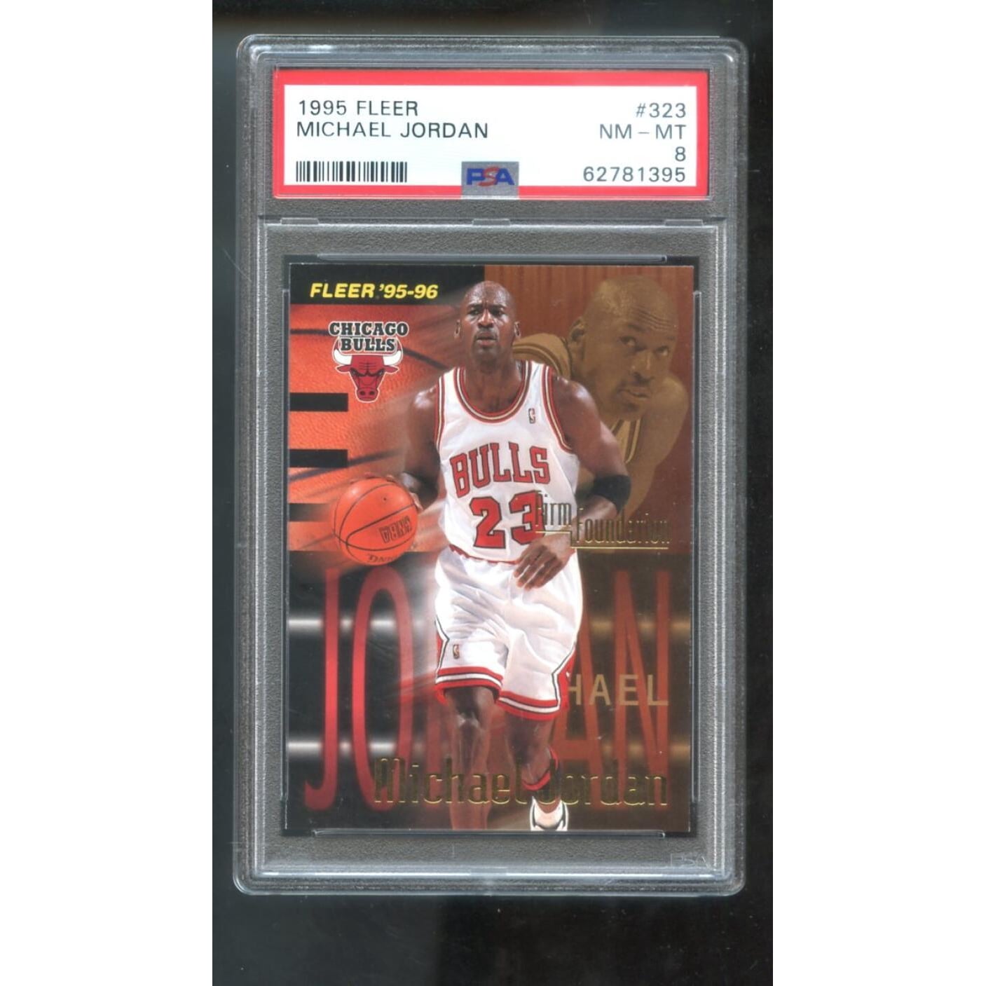 Michael Jordan Fleer 1995-96 Metal Ultra #22 95-96 - Card Sports 
