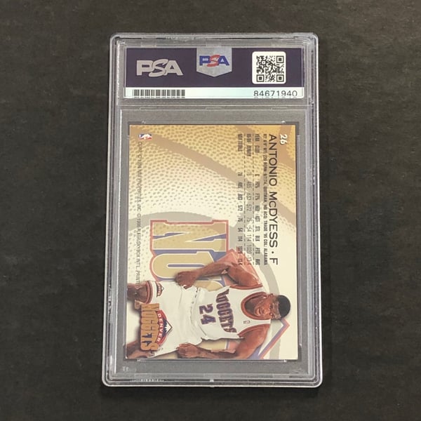 NBA Antonio McDyess Signed Trading Cards, Collectible Antonio 