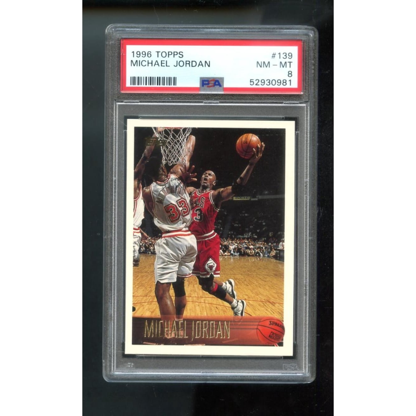Topps 1996-97 Michael Jordan - #139 | PSA Card Basketball JORDAN 