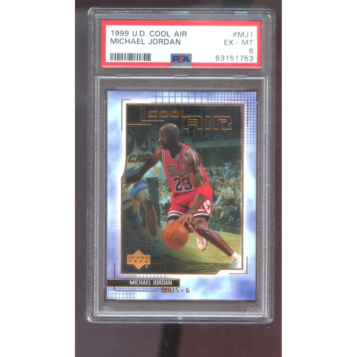 1999 MICHAEL JORDAN 99 UD Air of Greatness 151 019/100 Upper Deck 