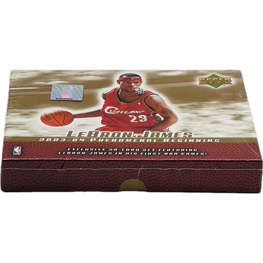 LeBron James NBA 2003-04 Upper Deck Rookie Exclusives RC #1 Rookie 