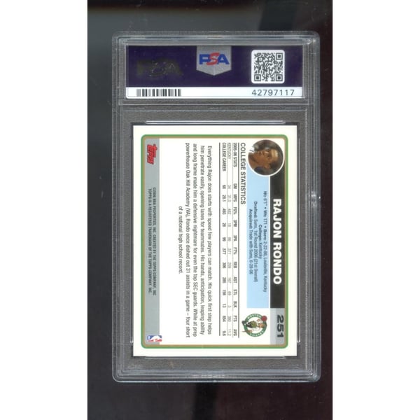 NBA Rajon Rondo Signed Trading Cards, Collectible Rajon Rondo 