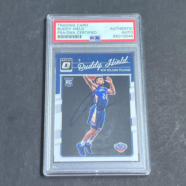 Autographed Buddy Hield NBA Trading Cards, Autographed Trading 