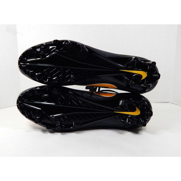 2016 Nike Vapor Speed Low Steelers Black/Gold Football  display picture 2