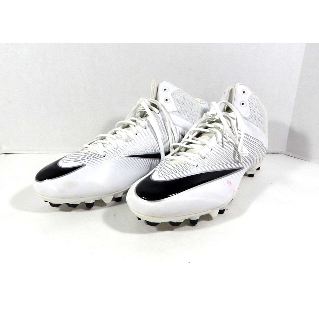 2016 Nike Vapor Speed Midtop Steelers Wht/Blk Football  display picture 1