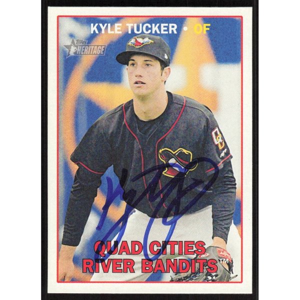MLB Kyle Tucker Signed Trading Cards, Collectible Kyle Tucker 