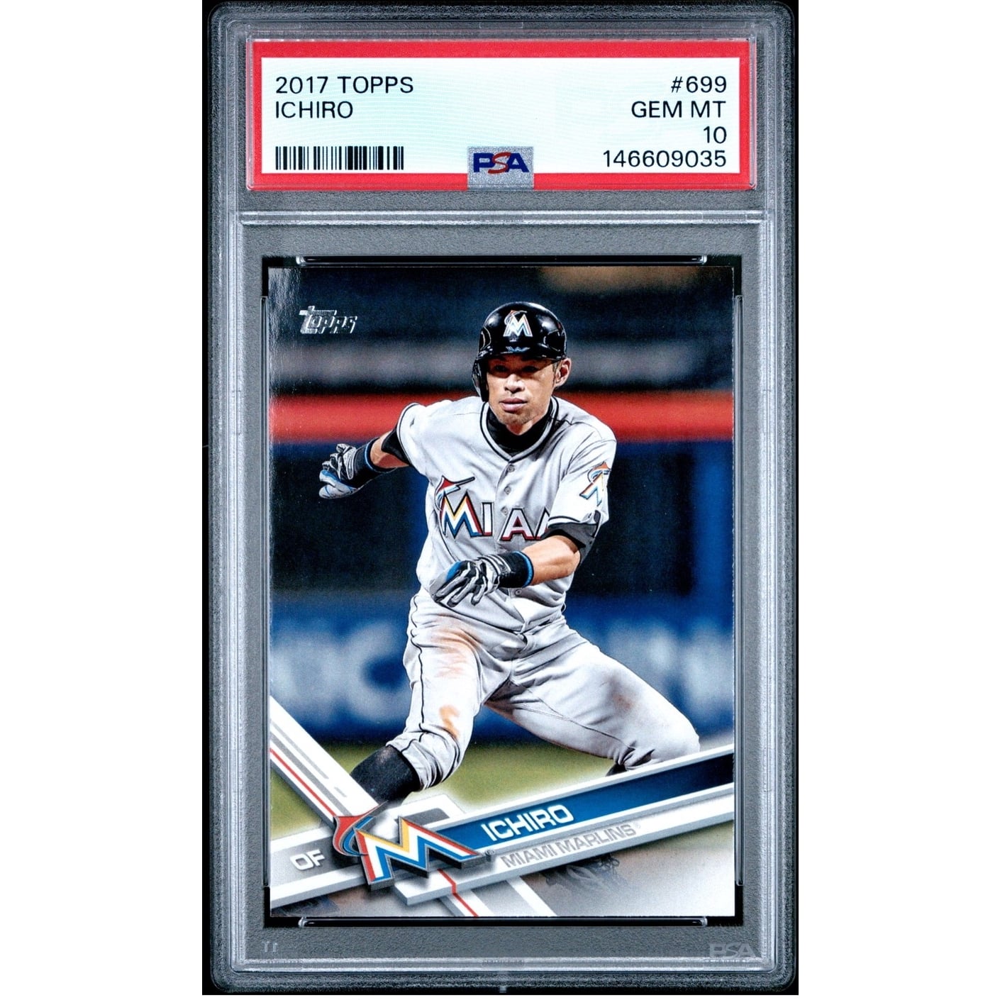 2017 Topps Heritage ERROR Variation Ichiro Suzuki