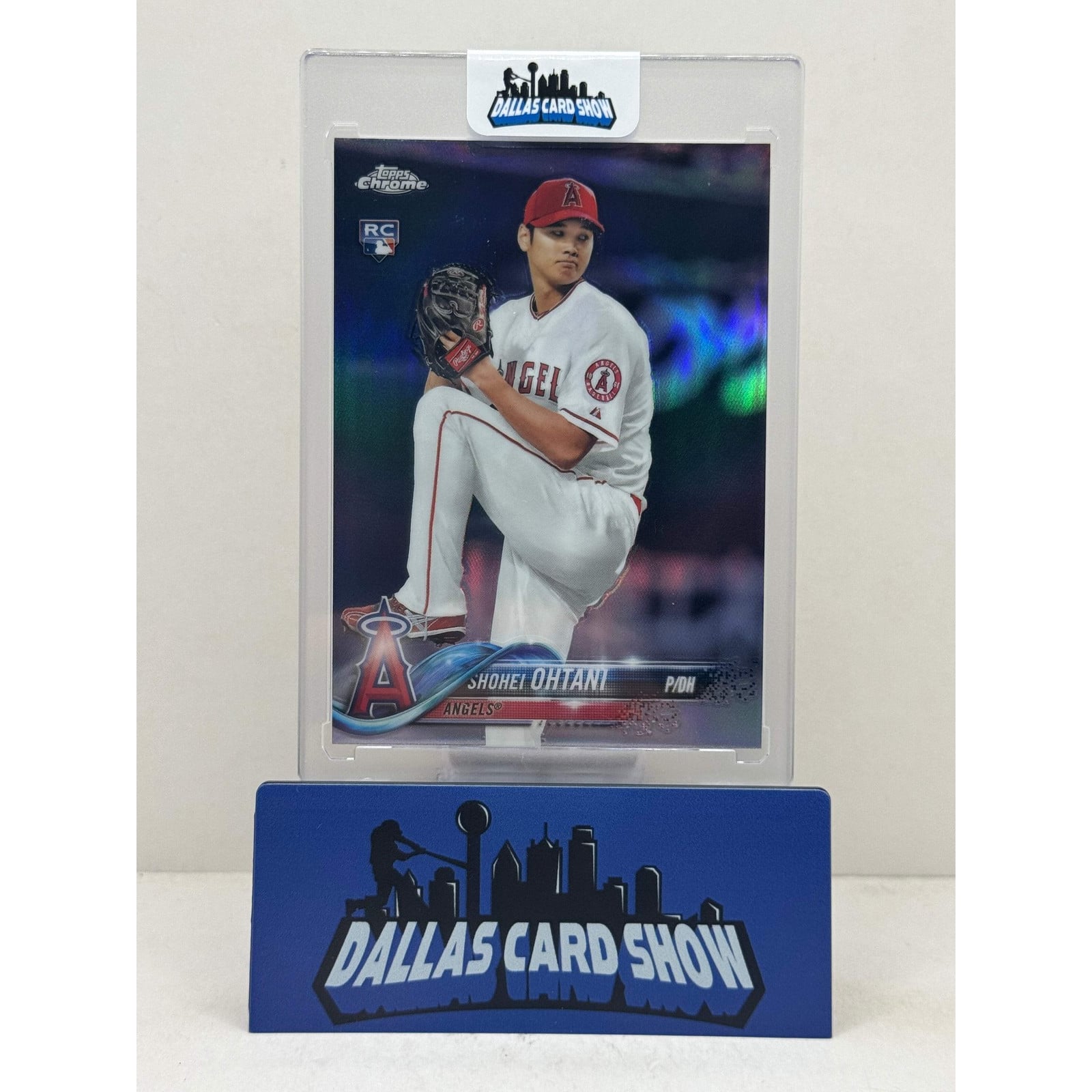 2018 Topps Chrome RC #150 Shohei Ohtani Los Angeles Dodgers Rookie 