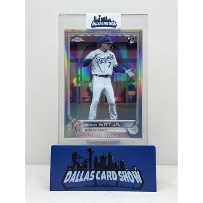 Autographed Bobby Witt Jr. MLB Trading Cards, Autographed Trading 
