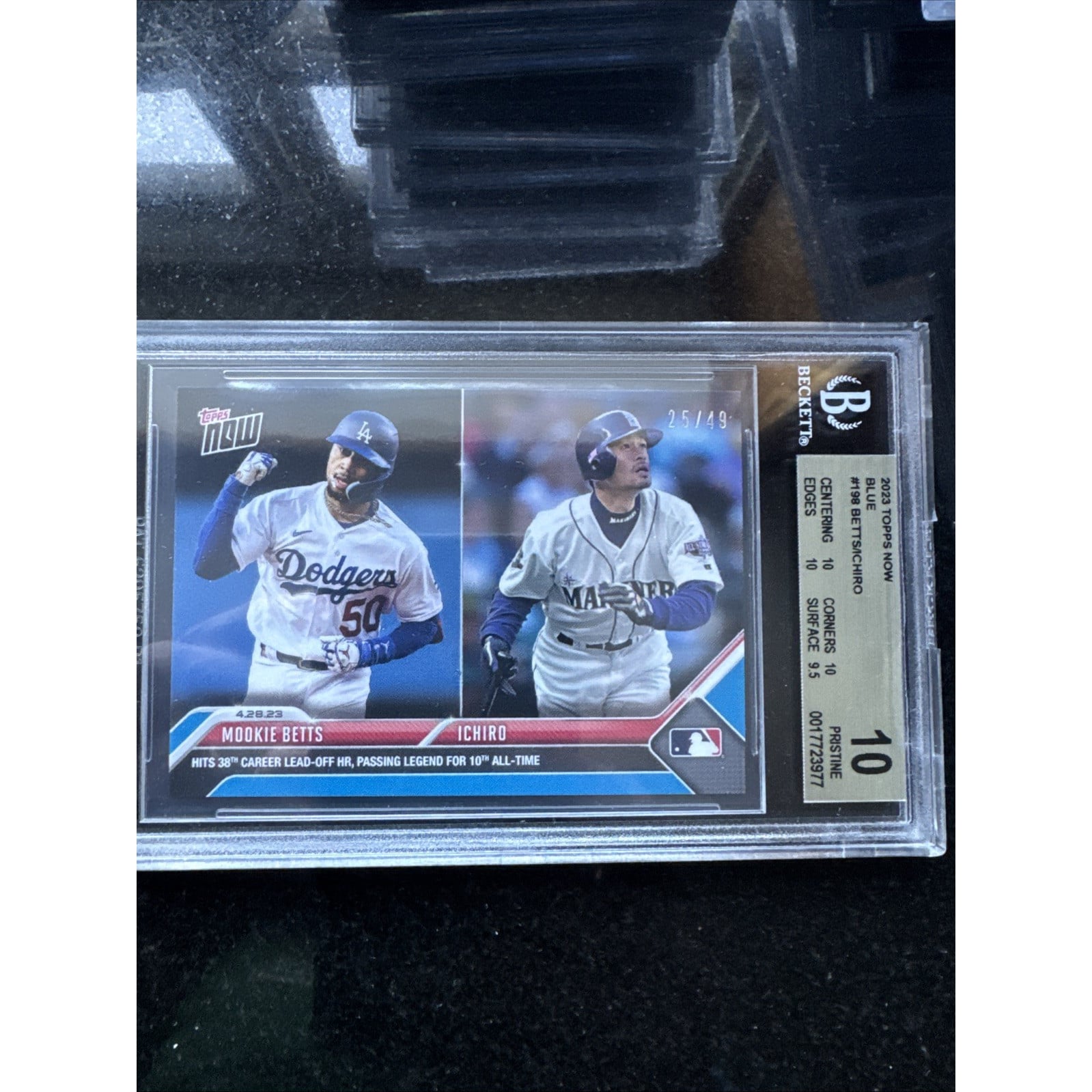 topps now BGS10 ゴールドラベル Dodgers ドジャース 大谷翔平 ohtani 