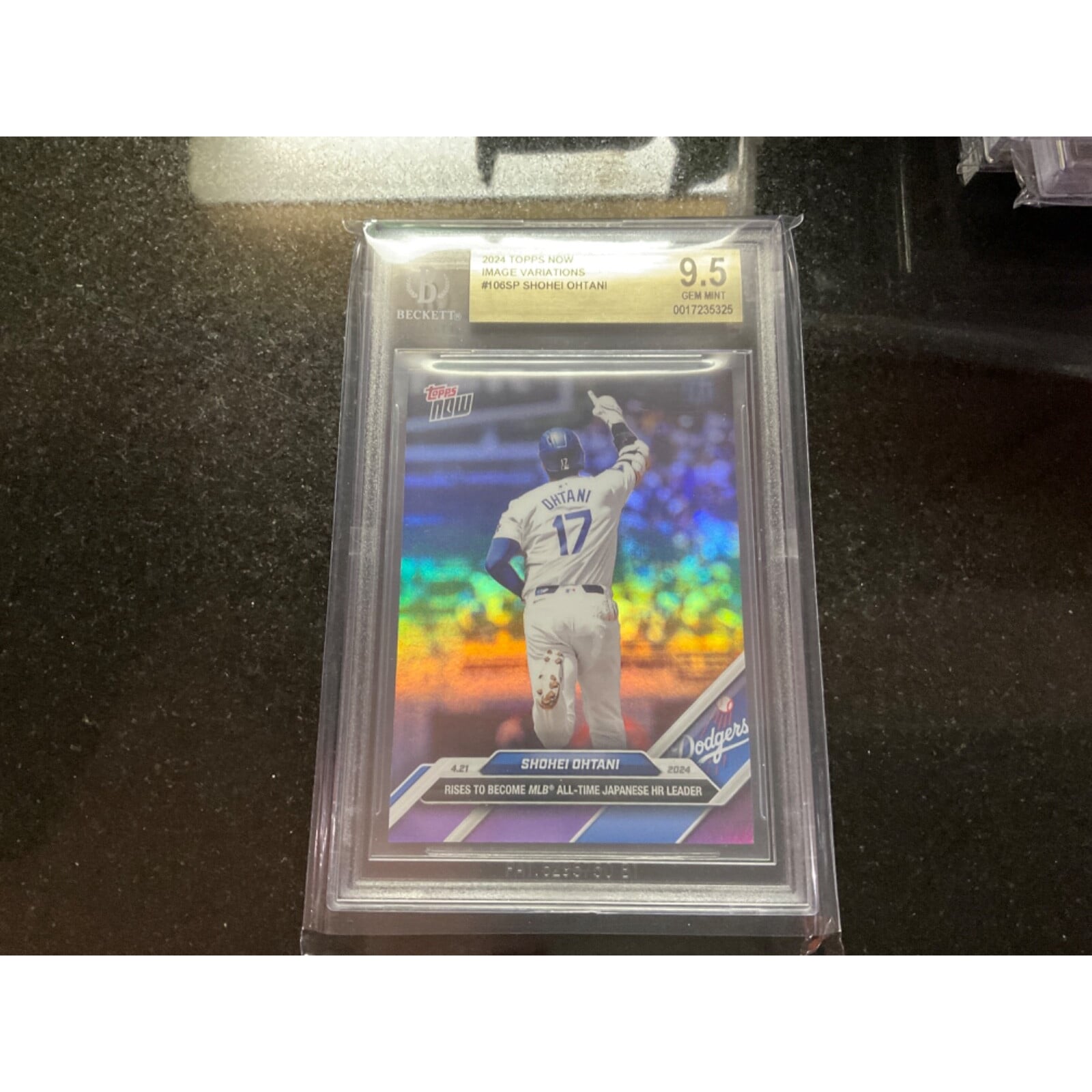 0 Topps Now 1 Fanatics 2 2024 Topps Now #106SP Shohei Ohtani MLB 