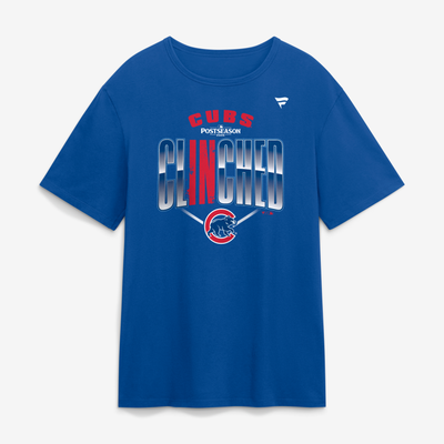 Men's Fanatics Royal Chicago Cubs 2026 MLB Postseason Locker Room T-Shirt