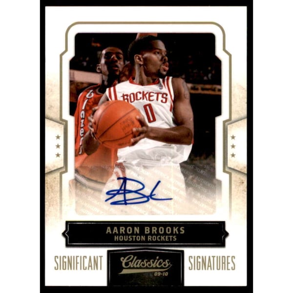 Aaron Brooks NBA Memorabilia, Aaron Brooks Collectibles, Verified 
