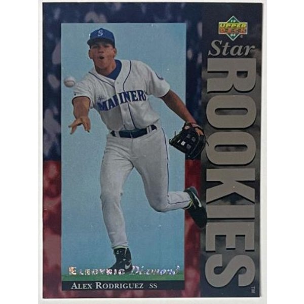 Seattle Mariners Alex Rodriguez Signed Trading Cards, Collectible 