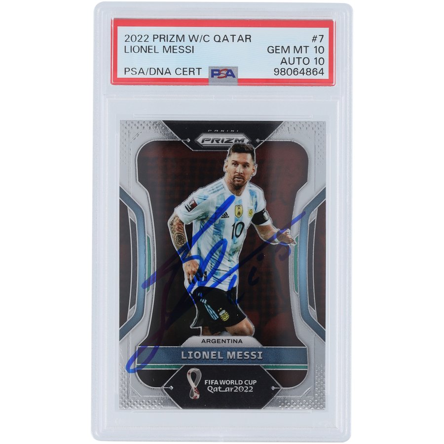 2024 Panini Prizm Copa 思は Lionel Messi Auto