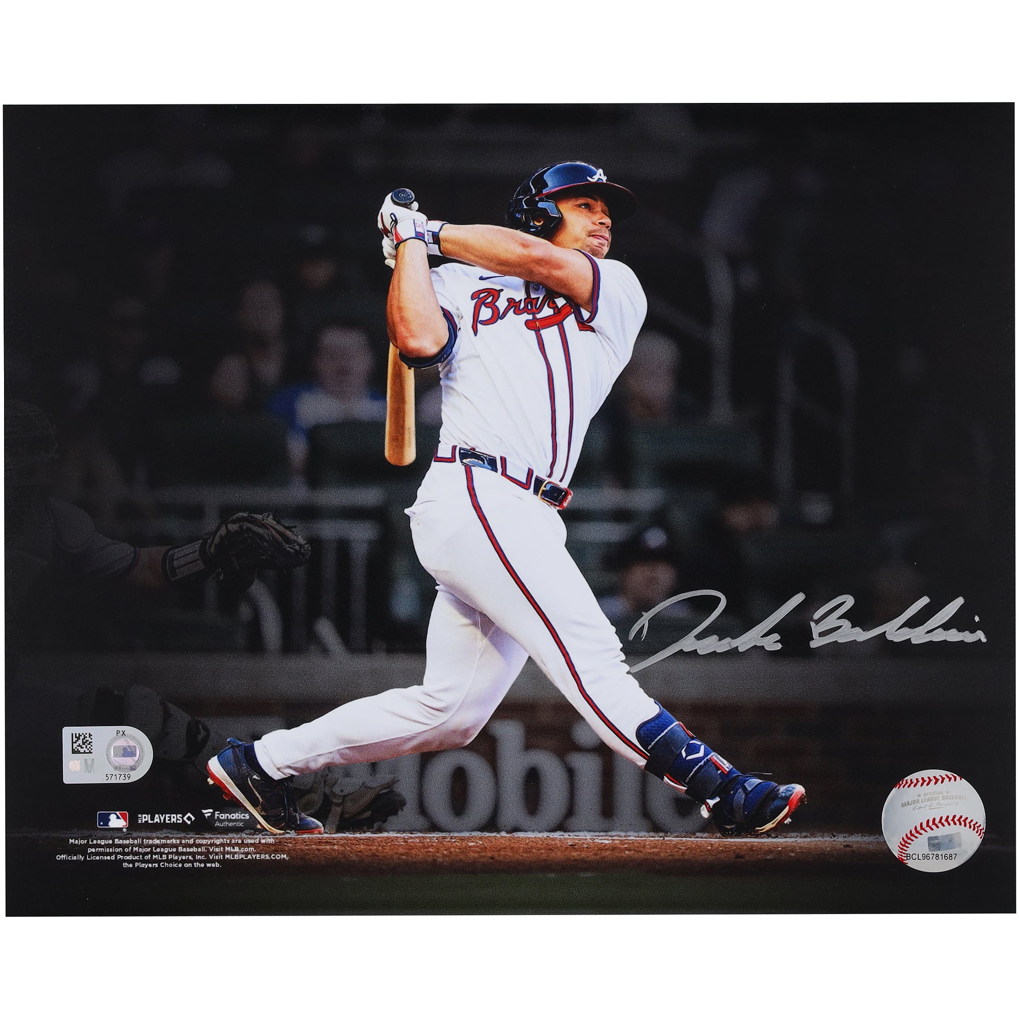 Drake Baldwin Atlanta Braves Autographed 8