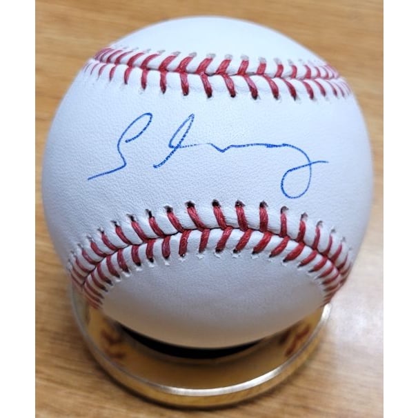 Autographed CRISTOPHER SANCHEZ Official Major League Baseball Beckett