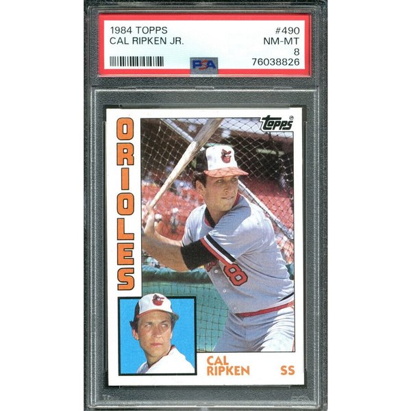 Cal Ripken Folder 210 Cal Ripken Baseball Card