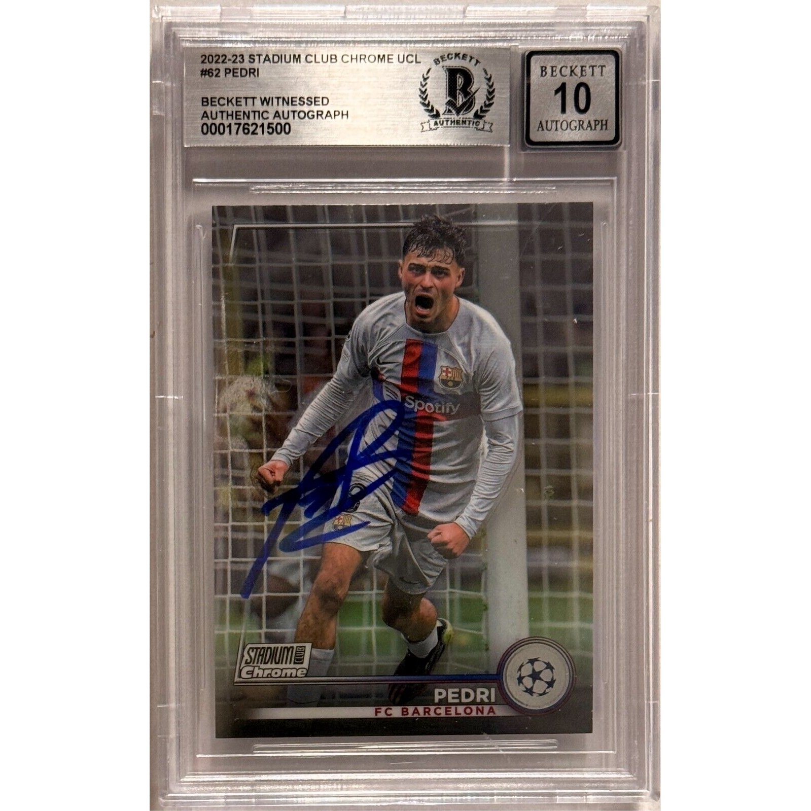 Topps Chrome Pedri ペドリ auto PSA10 FC Barcelona 【公式通販】