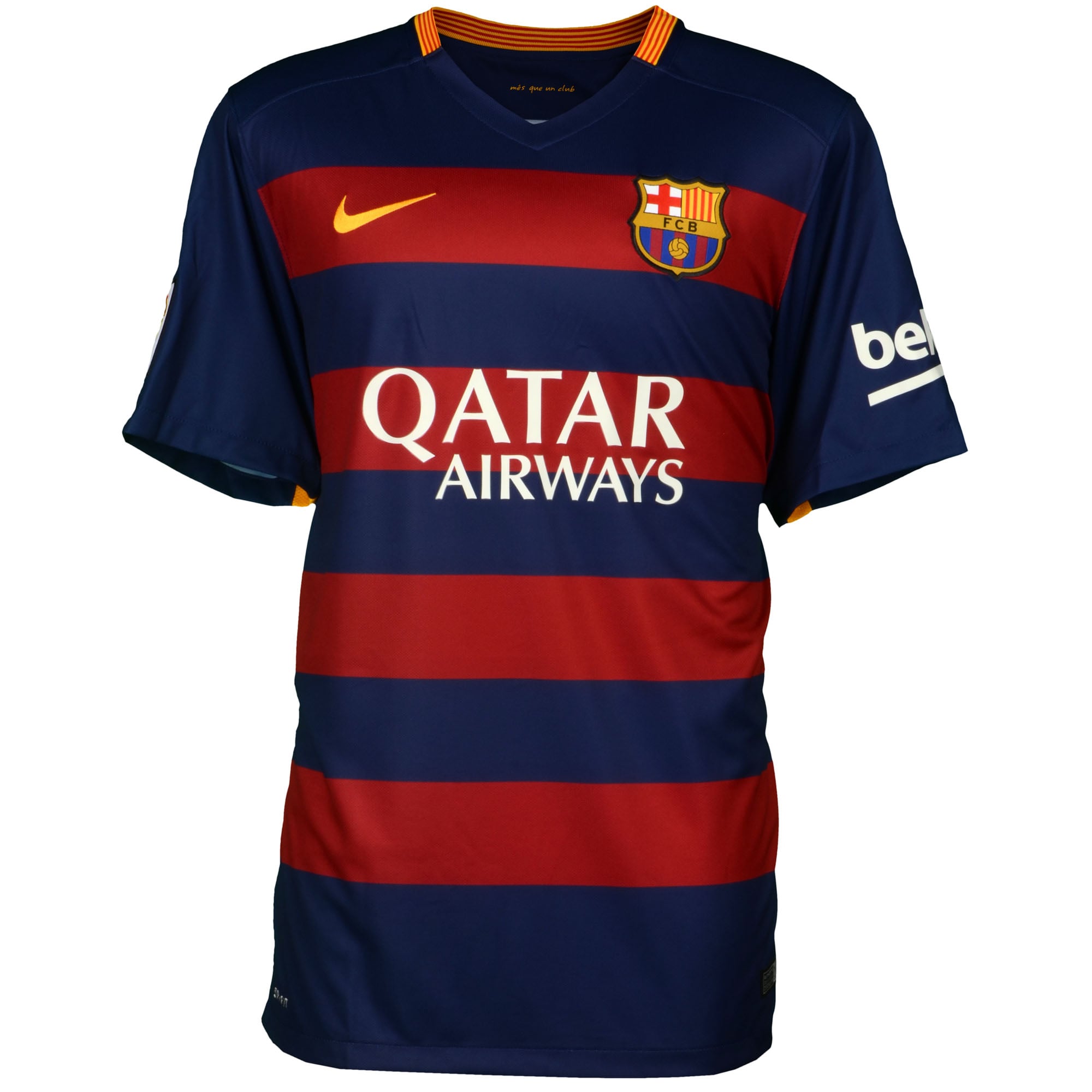 Luis Suarez Barcelona Autographed 2015-16 Home Jersey