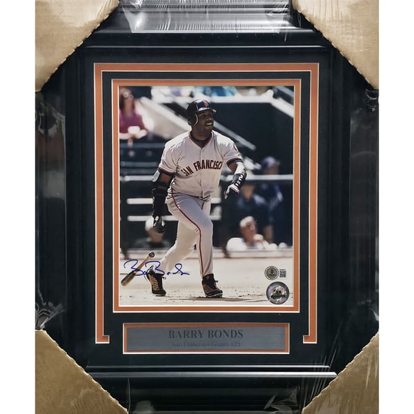 MLB Barry Bonds Signed Photos, Collectible Barry Bonds Signed