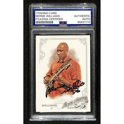Bernie Williams MLB Memorabilia, Bernie Williams Collectibles 