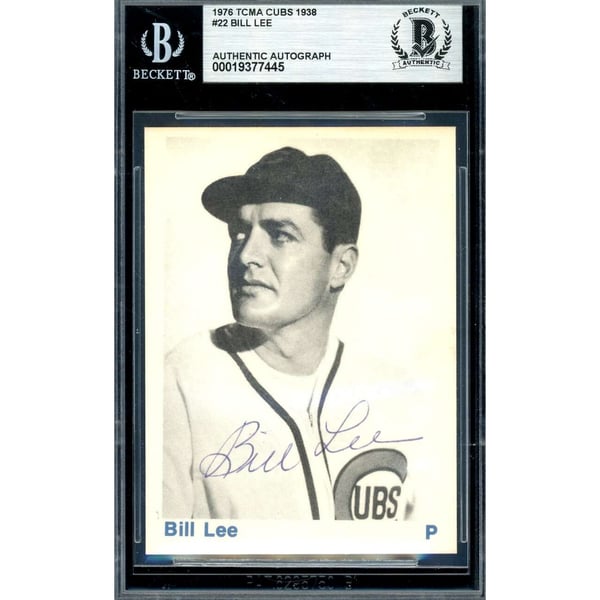 MLB Bill Lee Signed Trading Cards, Collectible Bill Lee Signed 
