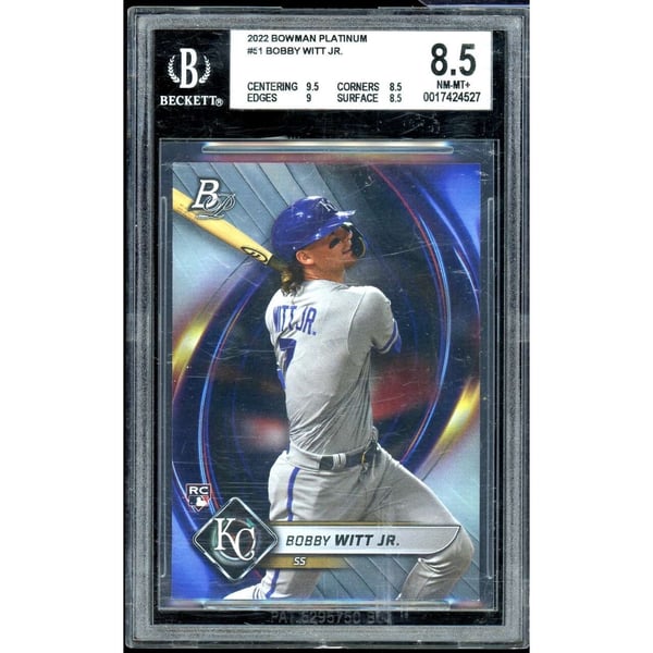 MLB Bobby Witt Jr. Signed Trading Cards, Collectible Bobby Witt Jr 