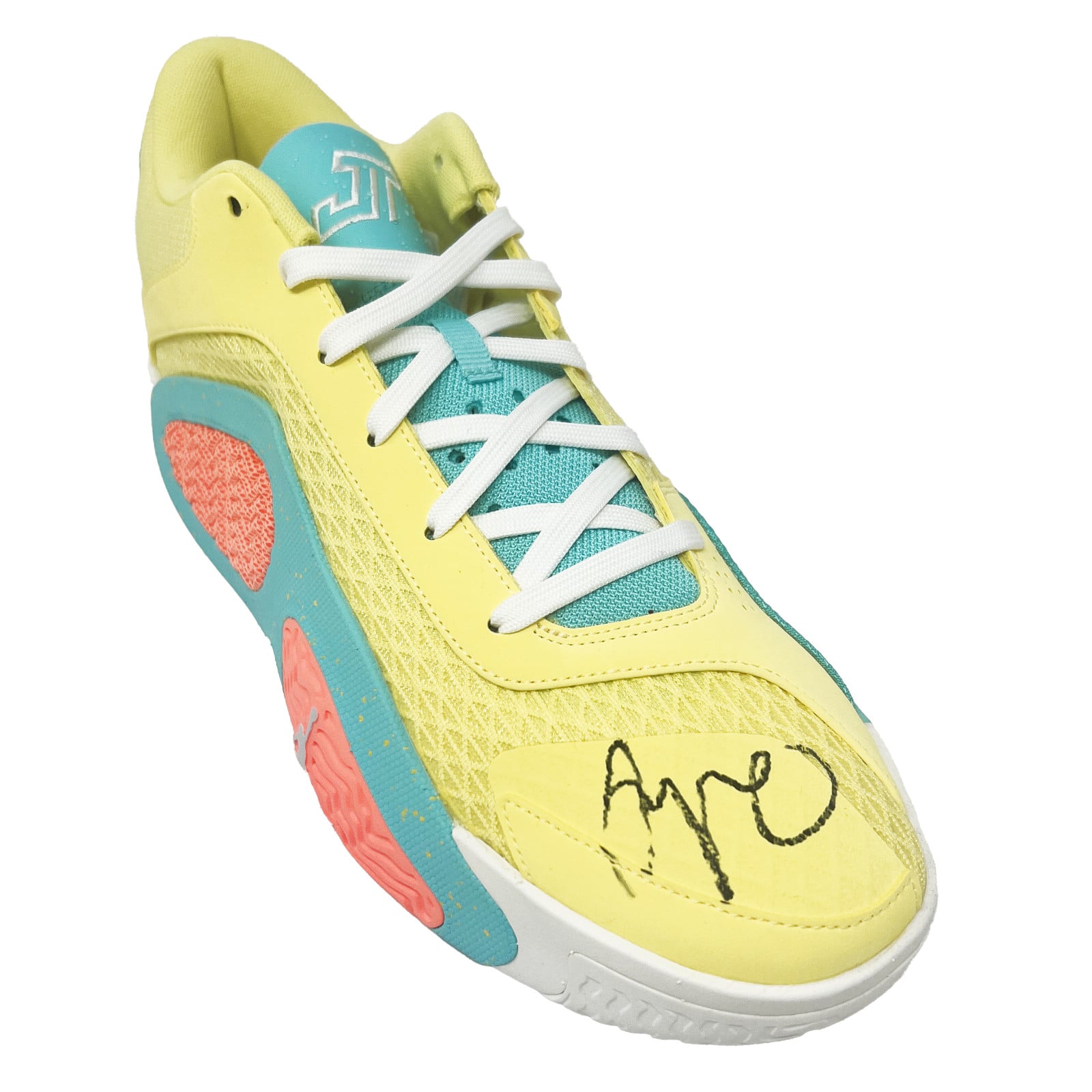 Air Jordan Tatum 2 ‘Lemonade’ Sneaker Size 9.5 Nike Jordan Tatum 2 FJ6457-700 Basketball Shoe, Lt Zitron  main image 2