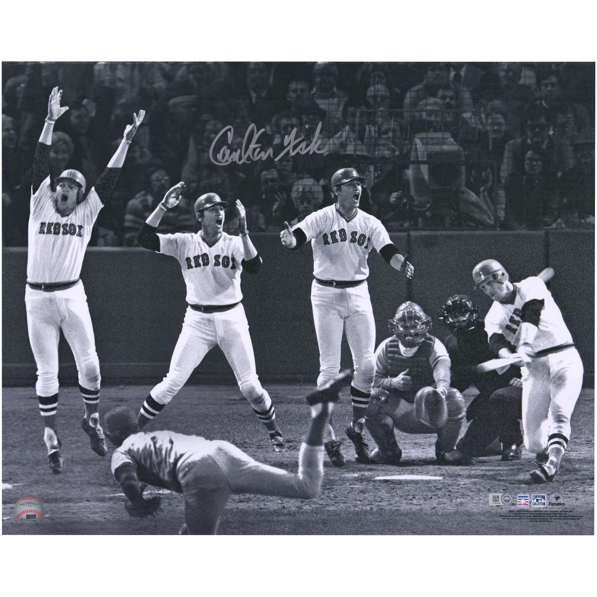MLB Carlton Fisk Signed Photos, Collectible Carlton Fisk Signed