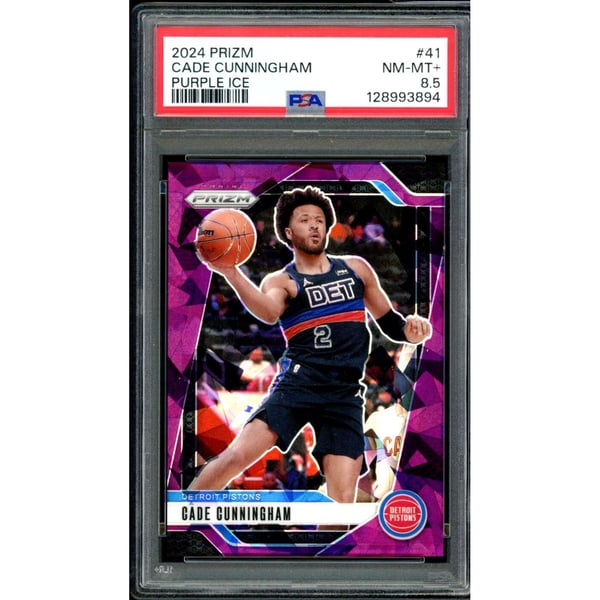 NBA Cade Cunningham Signed Trading Cards, Collectible Cade 