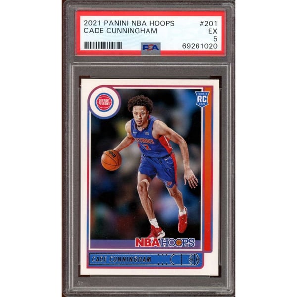 NBA Cade Cunningham Signed Trading Cards, Collectible Cade 