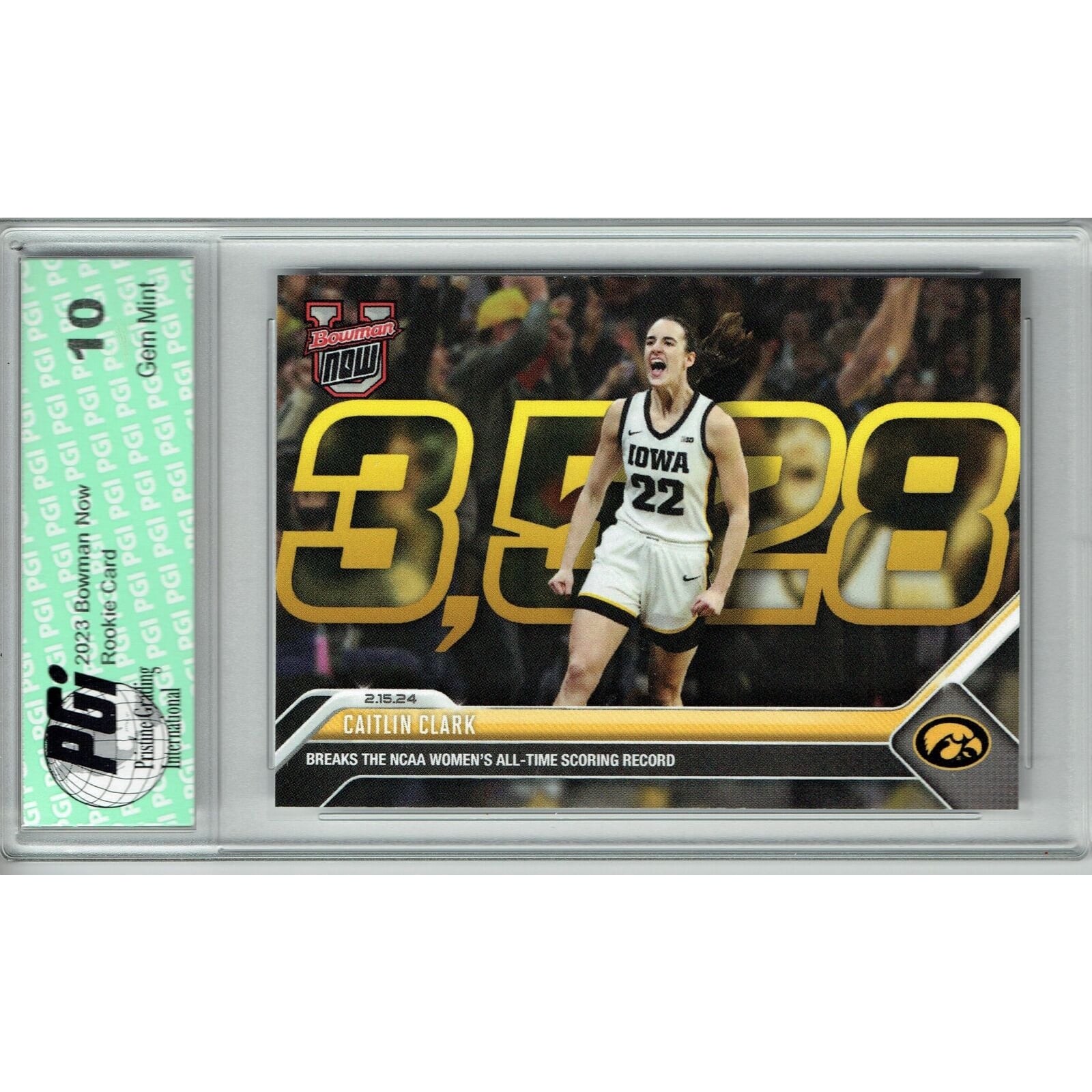 psa10 Caitlin Clark 通お ケイトリン クラーク #63#64 連番