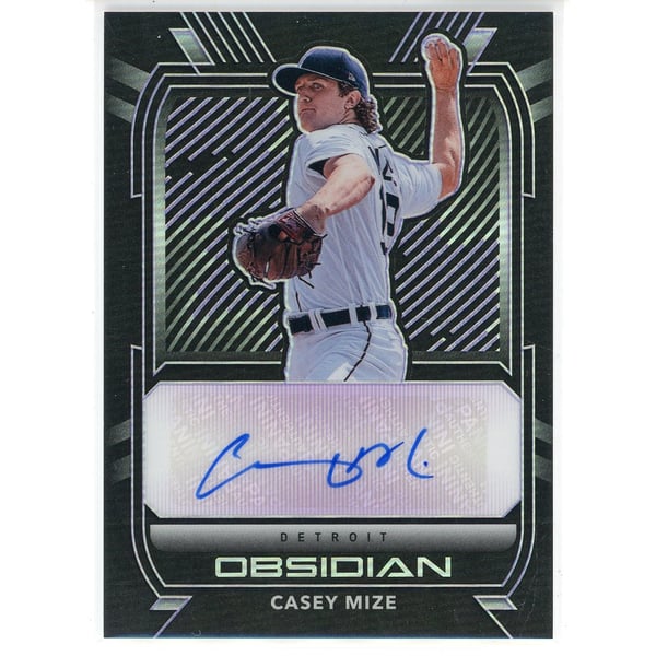Autographed Casey Mize MLB Trading Cards, Autographed Trading 