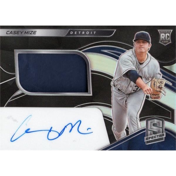 Autographed Casey Mize MLB Trading Cards, Autographed Trading 