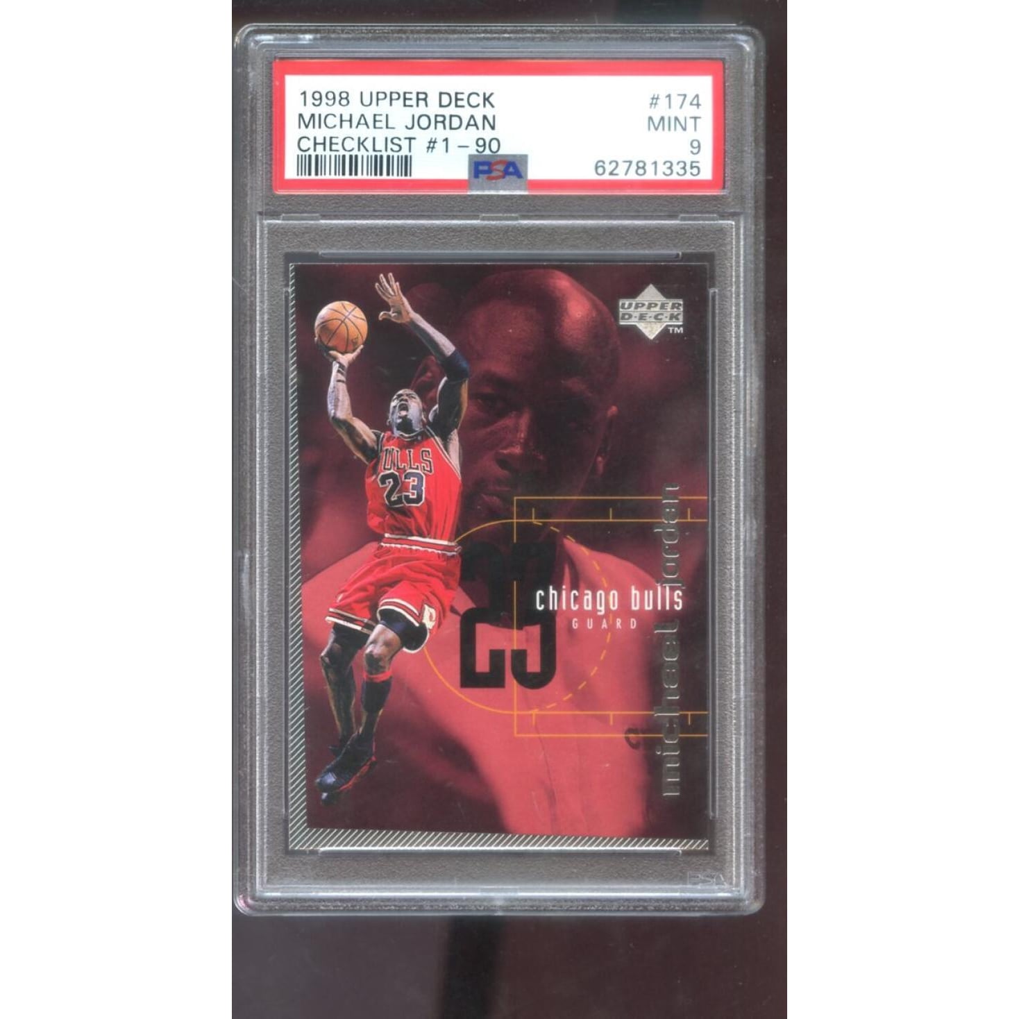 Michael Jordan 1998-99 Upper Deck BRONZE #230v( /100)