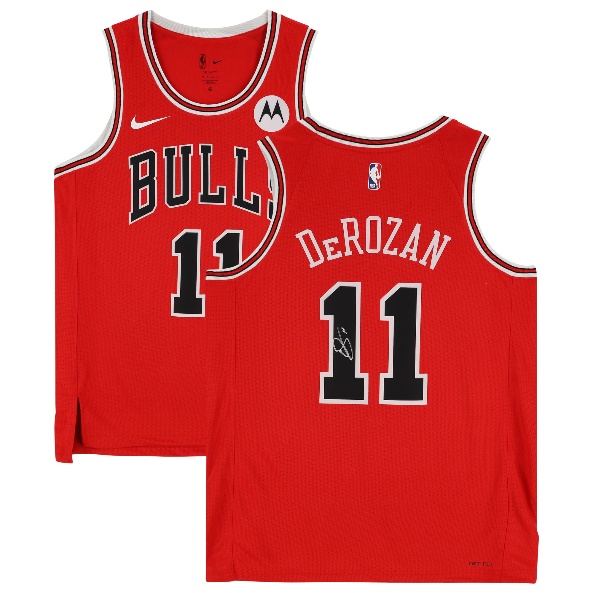 DeMar DeRozan Chicago Bulls Autographed Red Nike 2022-23 Icon