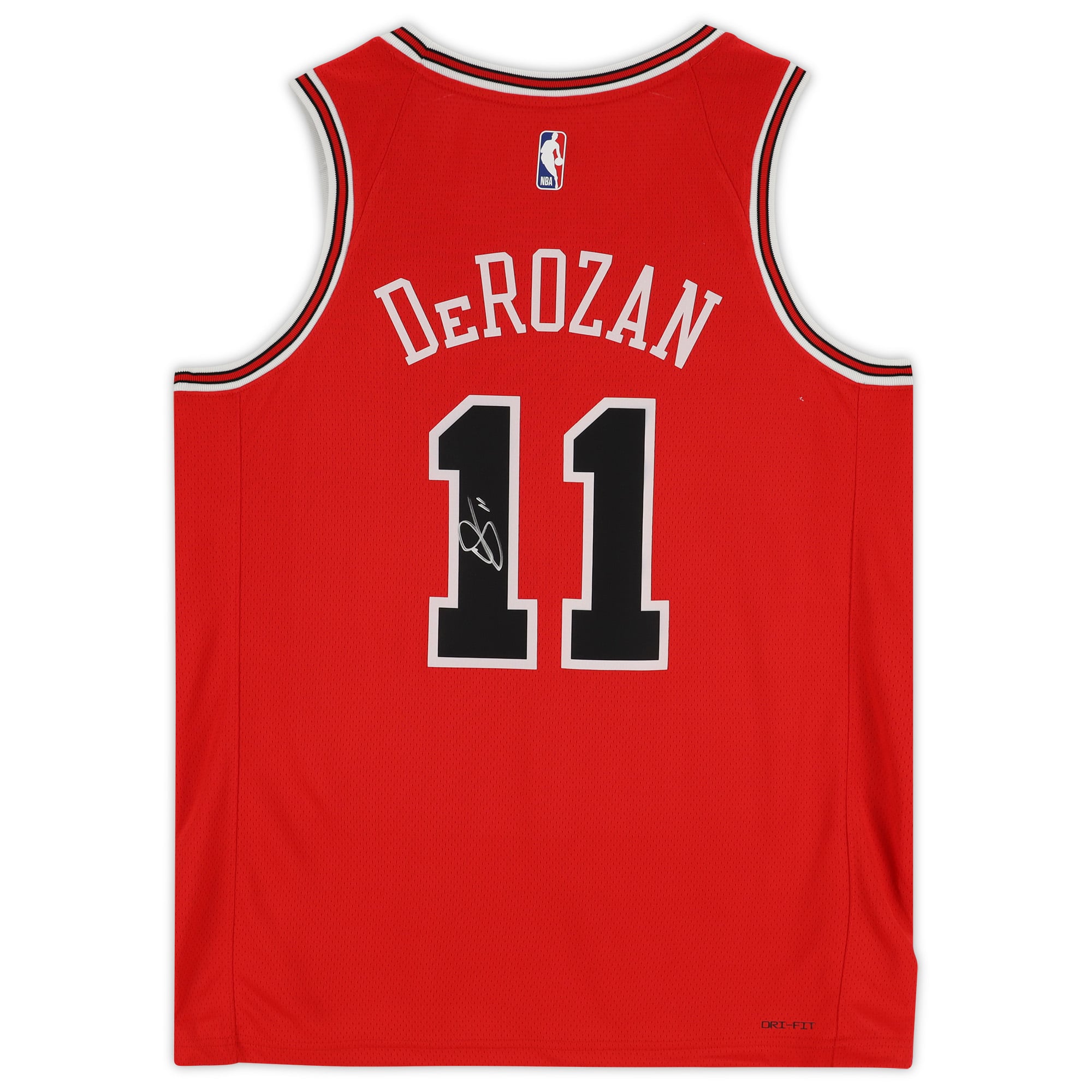 DeMar DeRozan Chicago Bulls Autographed Red Nike 2022-23 Icon