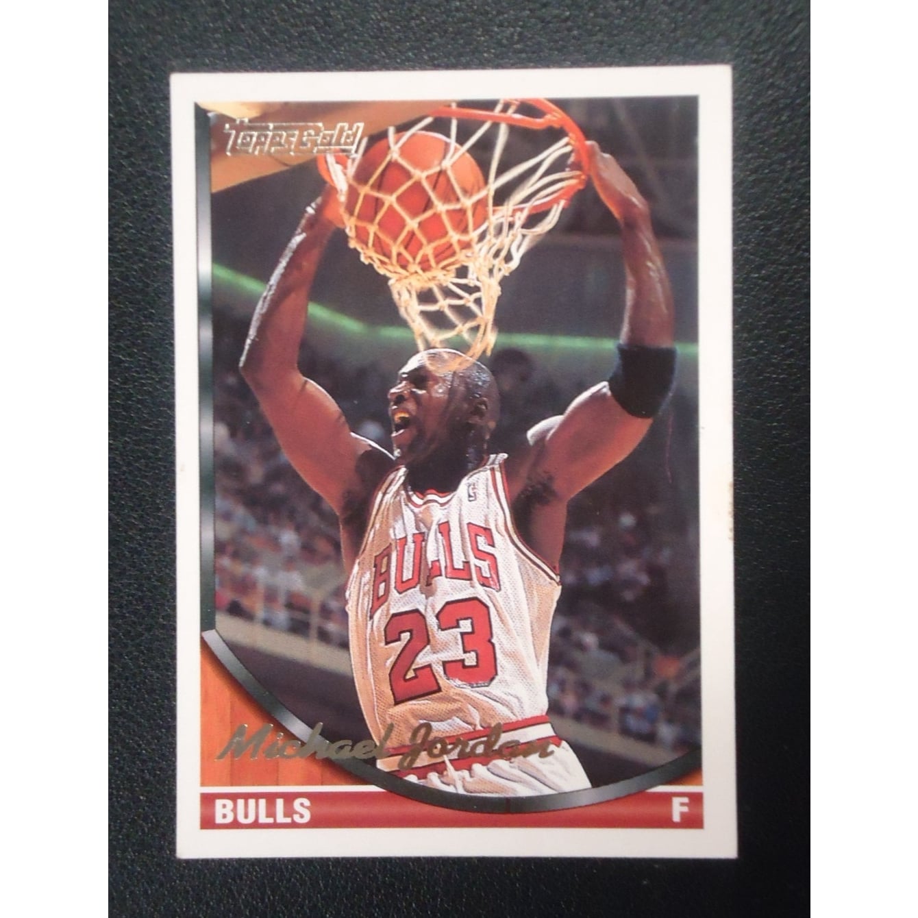 Michael Jordan 1993 TOPPS GOLD Card #23 BULLS