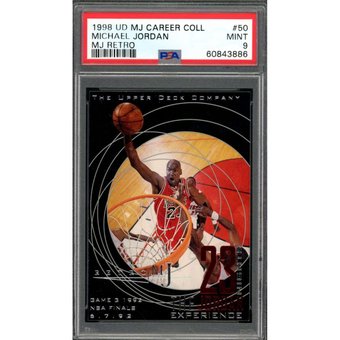 Michael Jordan Card 1991-92 Hoops Team Night Sheets-Perforated 