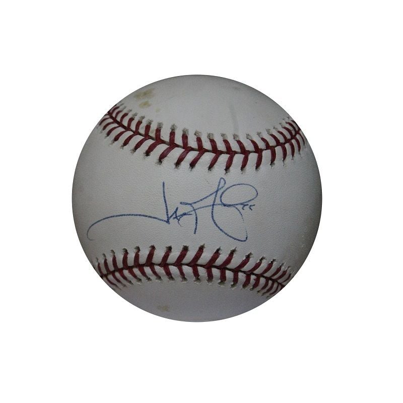 Jason Giambi Autographed Ball - Steiner 