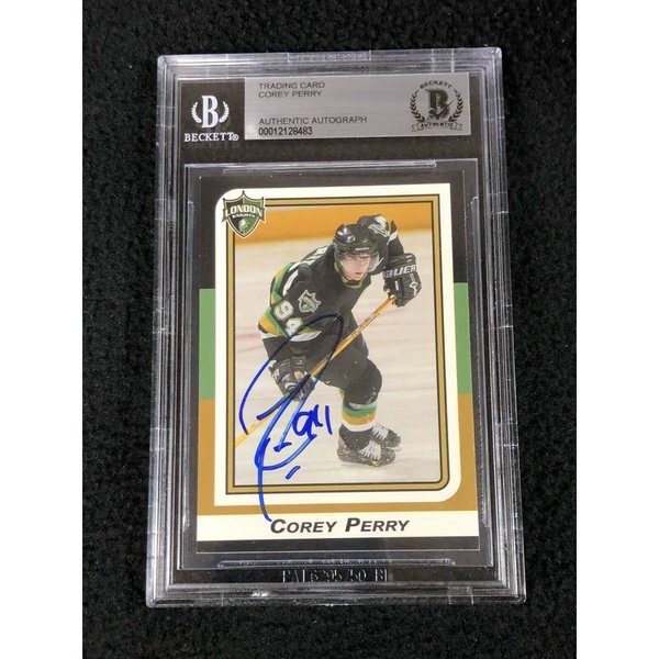 Corey Perry Signature Corey Perry London Knights