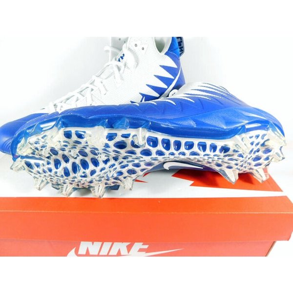 SAMPLE NFL COWBOYS NIKE ALPHA MENACE ELITE WHITE/COLLEGE NAVY FOOTBALL CLEATS Nike Alpha Menace 5 Elite White College Navy Black Men main image 4