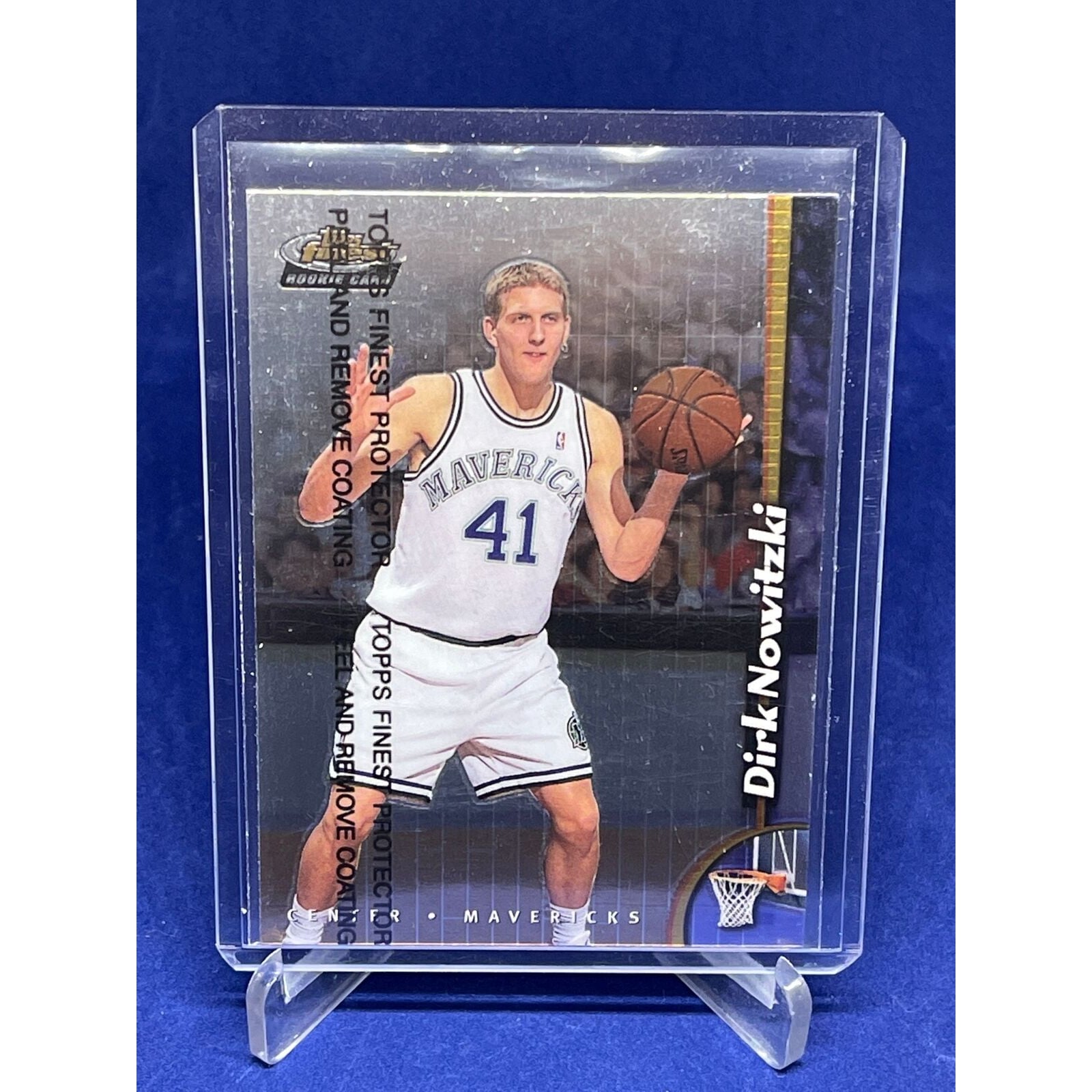 Dirk Nowitzki 1998-99 Topps Finest Rookie Rc #234