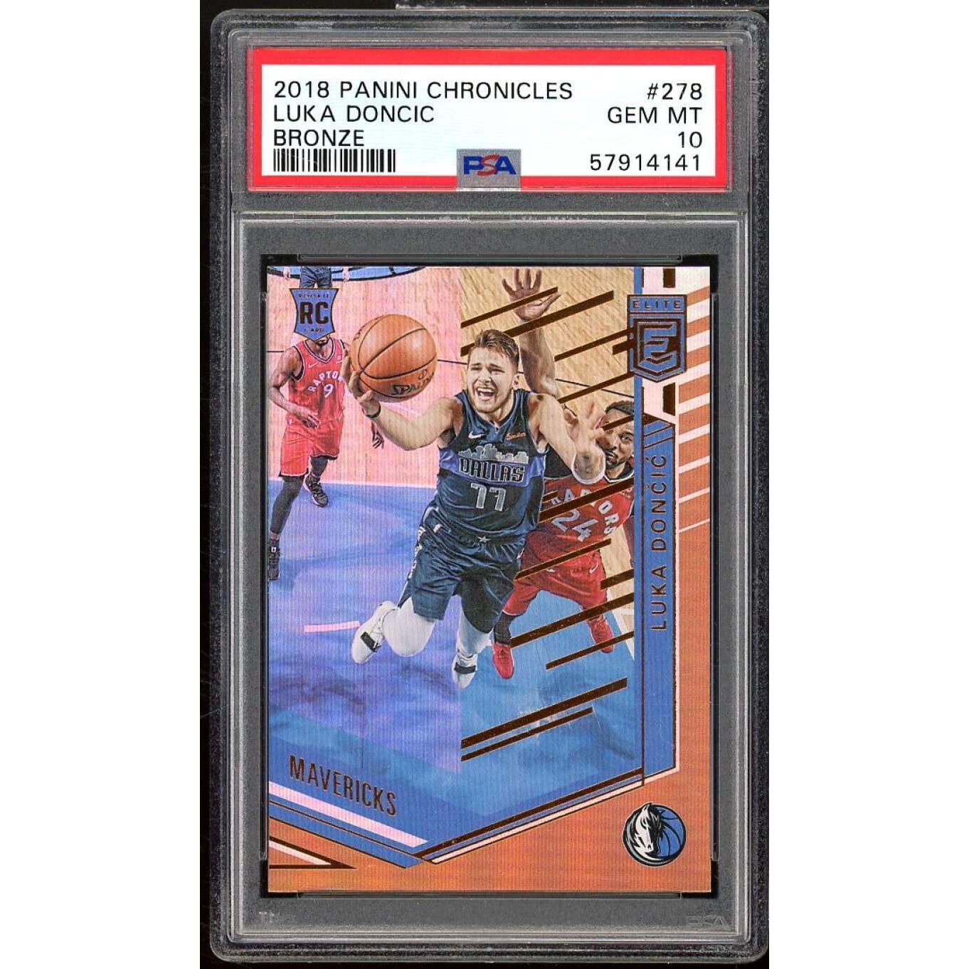 RC】2018-19 Panini Chronicles Luka Doncic #71 PSA 10 NBA ルカ 