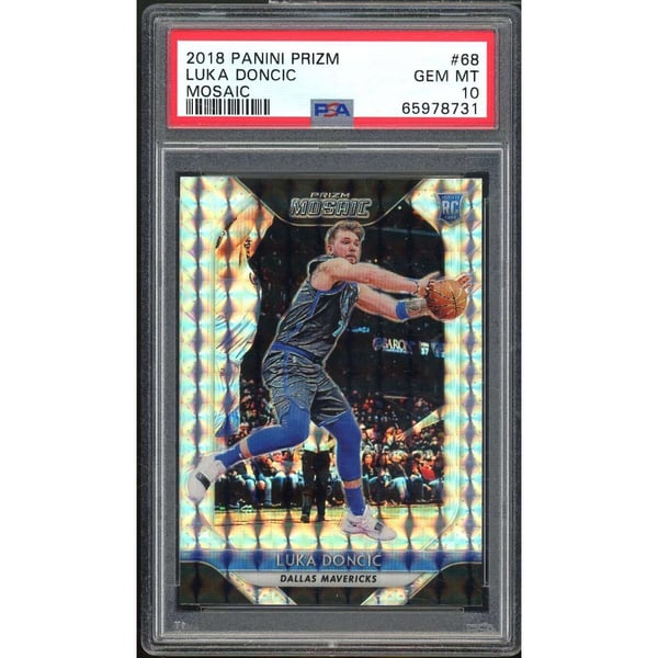 2020 Panini Prizm #32 Luka Doncic – Prime Graders 10 GEM MINT – Dallas Mavericks